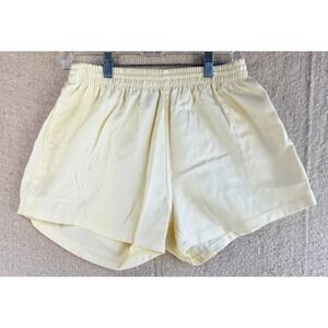 VTG Mens Sz XL Catalina Beige Shorts Elastic Waist
